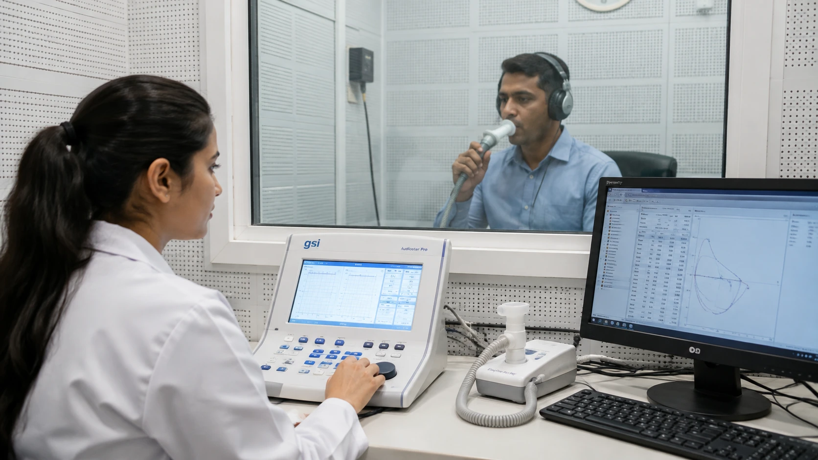 OHC diagnostic equipment calibration