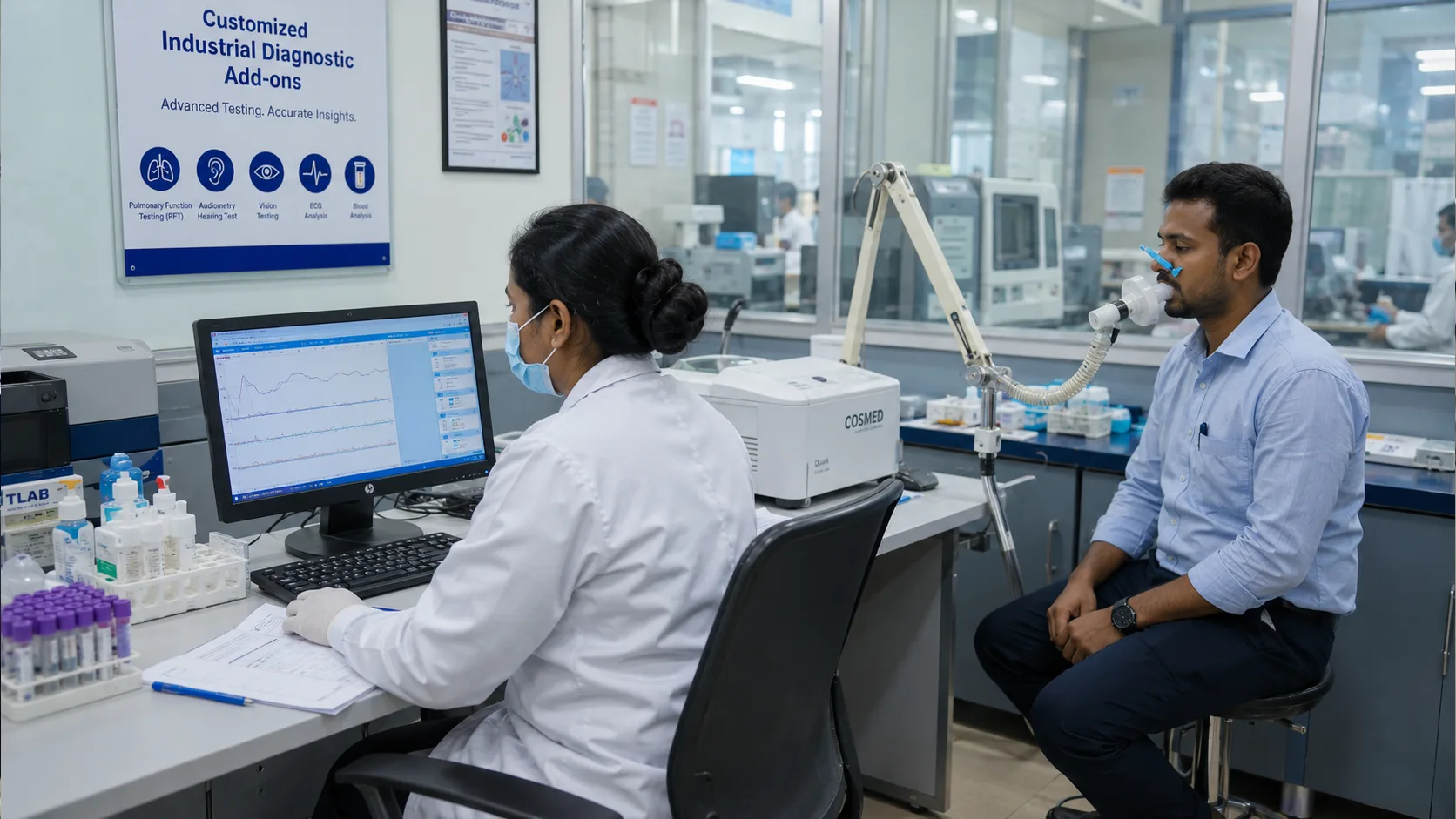 Onsite mobile diagnostics and specialised add-ons