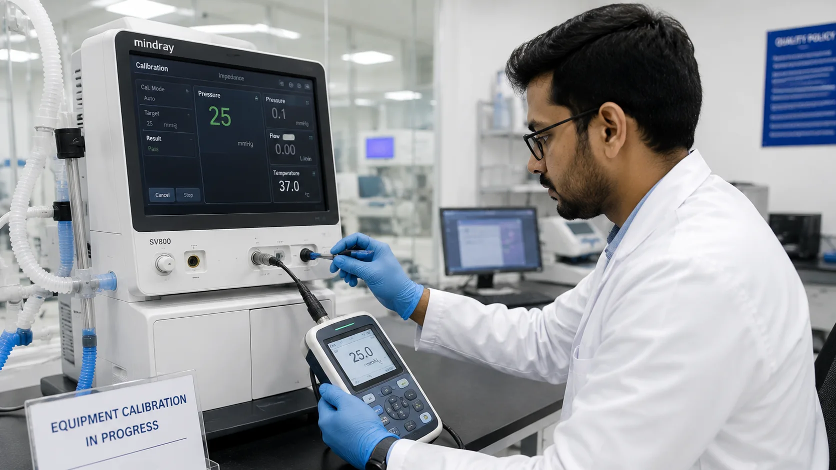 Equipment calibration and validation services