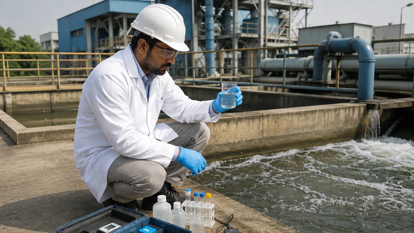 Industrial and commercial water testing services